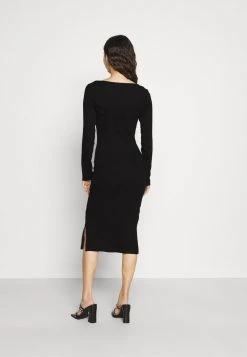 Even&Odd Mujer MINI DOYCON DRESS WITH DETEACHABLE LONG SLEEVES SET - Vestido De Tubo - Black -Even&Odd Ventas 2024 0032f03ec7c342f58a721326987923fa