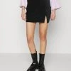 Even&Odd Mujer Minifalda - Black
