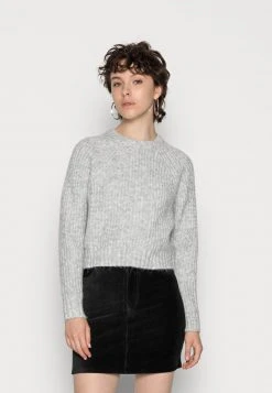 Even&Odd Mujer Jersey De Punto - Mottled Grey