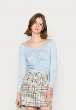 Even&Odd Mujer Camiseta De Manga Larga - Blue