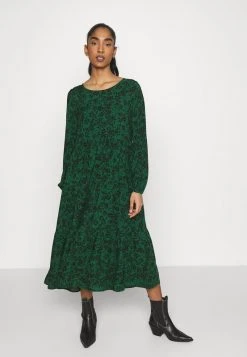 Even&Odd Mujer Vestido Informal - Green/black