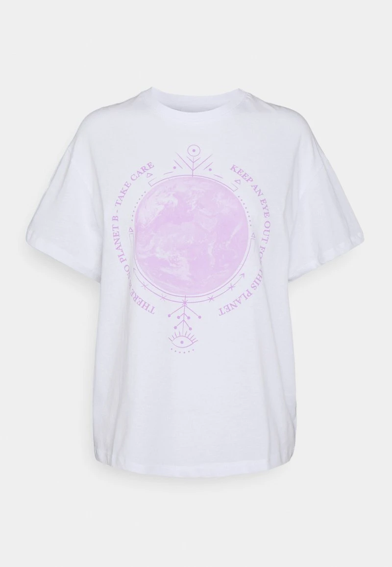 Even&Odd Mujer Camiseta Estampada - White 3 Even&Odd Mujer Camiseta Estampada - White