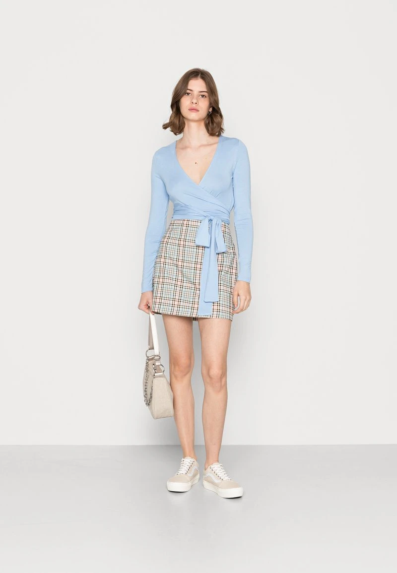 Even&Odd Mujer Camiseta De Manga Larga - Light Blue 4 Even&Odd Mujer Camiseta De Manga Larga - Light Blue - Imagen 2