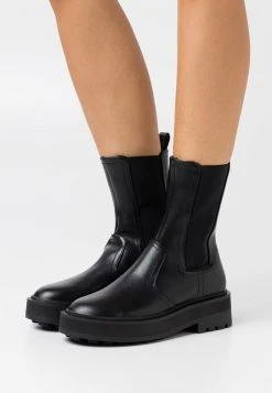 Even&Odd Mujer Botines Con Plataforma - Black