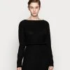 Even&Odd Mujer Vestido De Punto - Black -Even&Odd Ventas 2024 04cf59f3348542e294a2a8badcf140b9