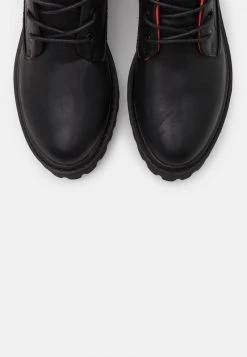 Even&Odd Mujer Botines Con Cordones - Black -Even&Odd Ventas 2024 0610d214383b41a3978b0c37ded1ab66