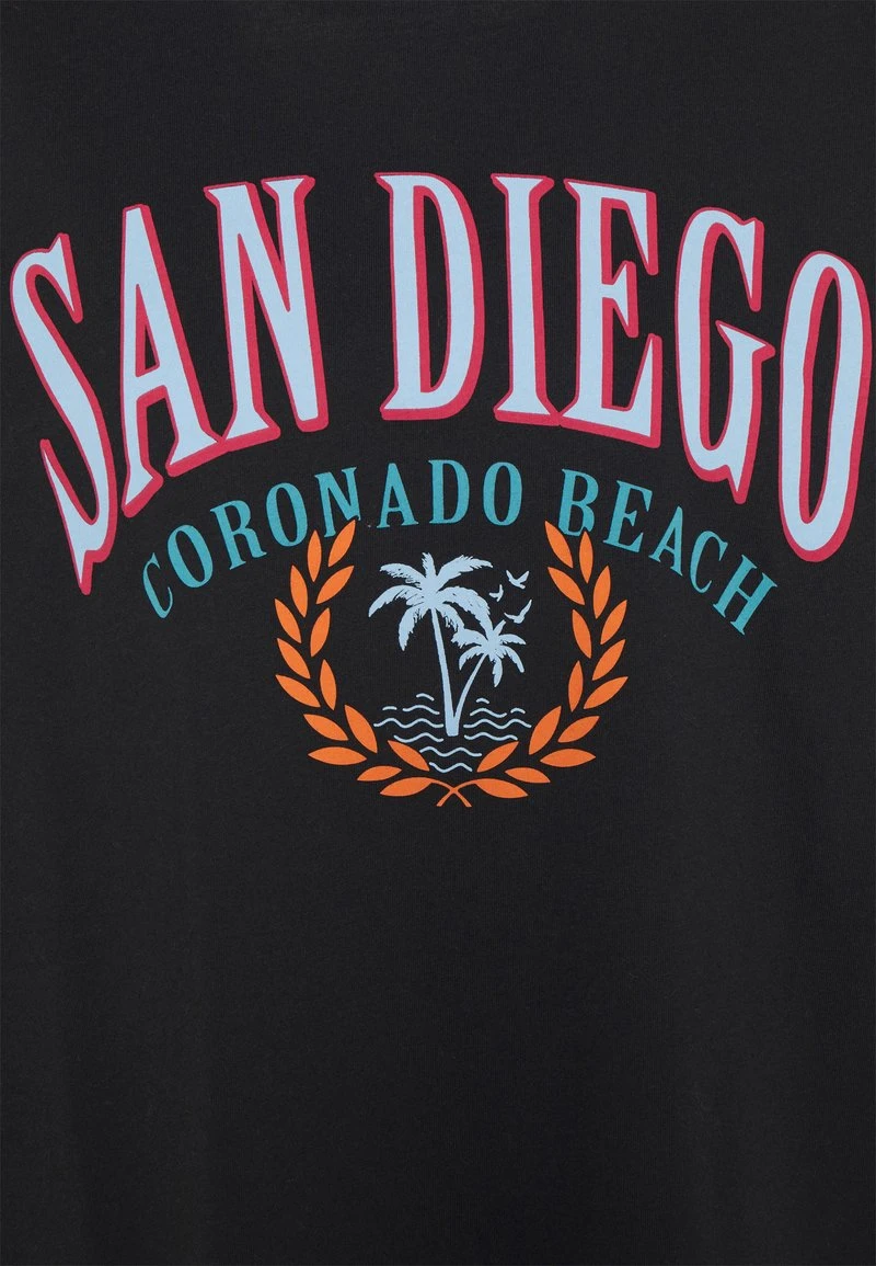 Even&Odd Mujer Camiseta Estampada - Black 5 Even&Odd Mujer Camiseta Estampada - Black - Imagen 3