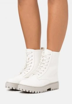 Even&Odd Mujer WINTER BOOT COMFORT - Botines Con Plataforma - Offwhite