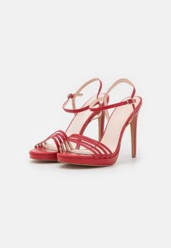 Even&Odd Mujer LEATHER - Sandalias De Tacón - Red -Even&Odd Ventas 2024 06f75e50a4ad47fa959945e90294b5f1