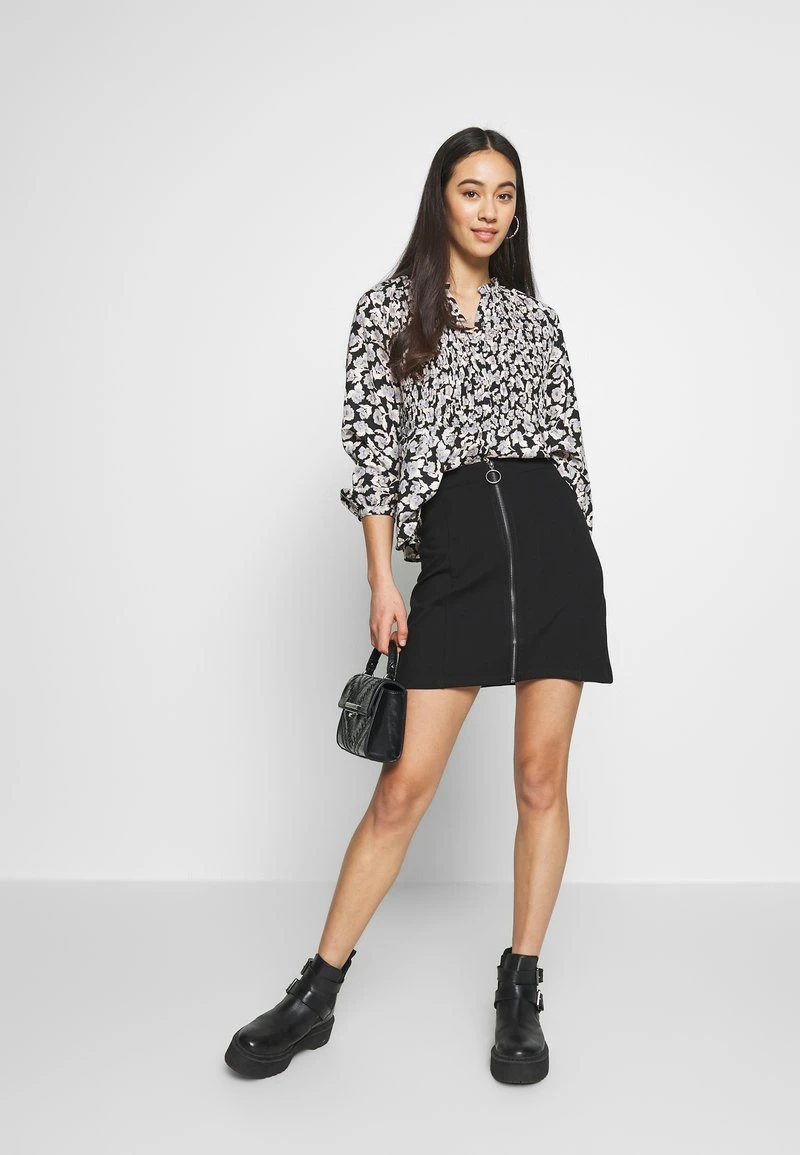 Even&Odd Mujer Falda Acampanada - Black 4 Even&Odd Mujer Falda Acampanada - Black - Imagen 2