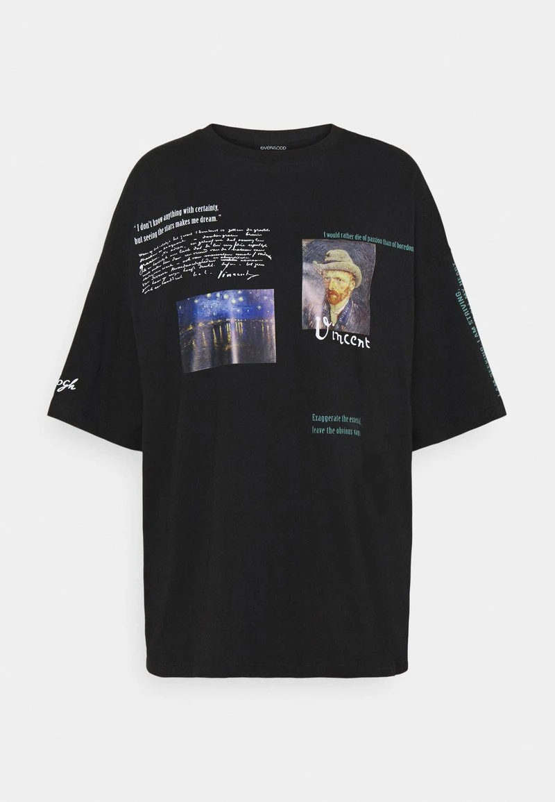 Even&Odd Camiseta Estampada - Black, Mujer 9 Even&Odd Camiseta Estampada - Black, Mujer - Imagen 7