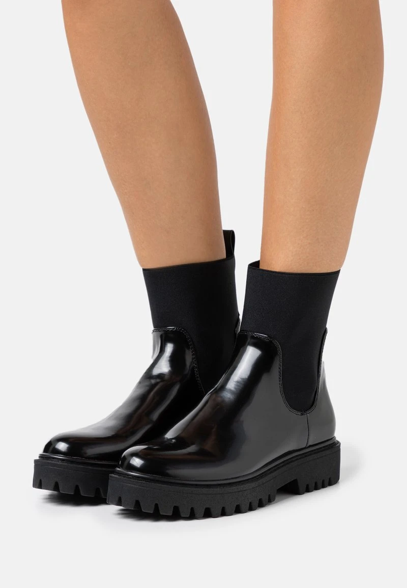 Even&Odd Mujer Botines Con Plataforma - Black 3 Even&Odd Mujer Botines Con Plataforma - Black