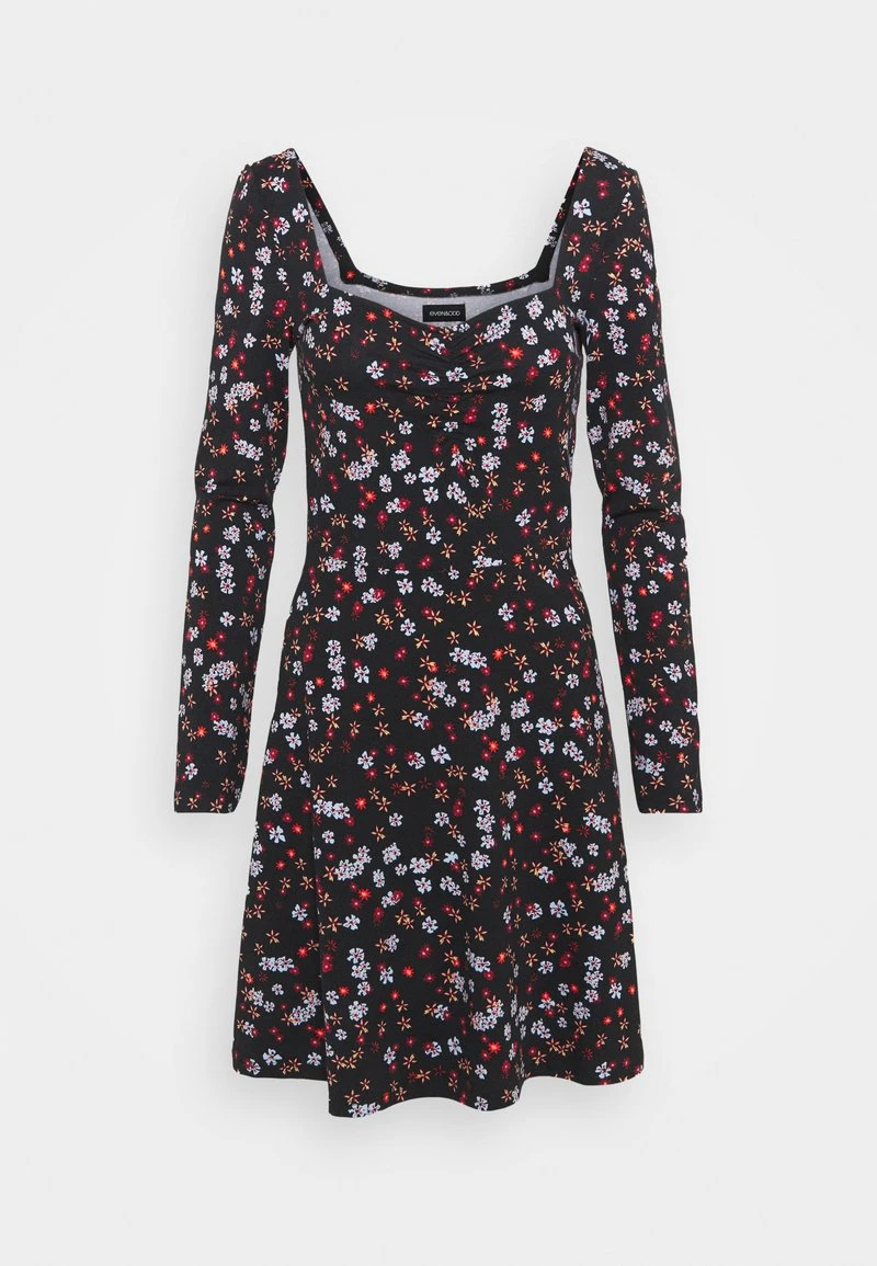 Even&Odd Mujer Vestido Ligero - Black 7 Even&Odd Mujer Vestido Ligero - Black - Imagen 5