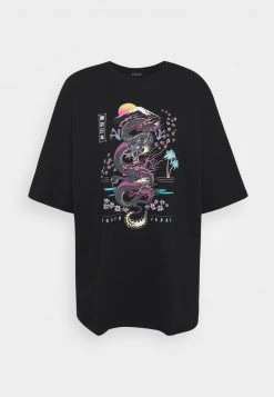 Even&Odd Mujer Camiseta Estampada - Black -Even&Odd Ventas 2024 0aece620a01c4a64b6552da97207fbb6