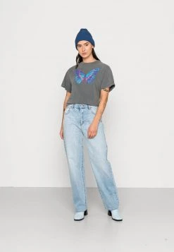 Even&Odd Mujer Camiseta Estampada - Black -Even&Odd Ventas 2024 0c078aa88dc24b8bab6de2ec58ee50d4