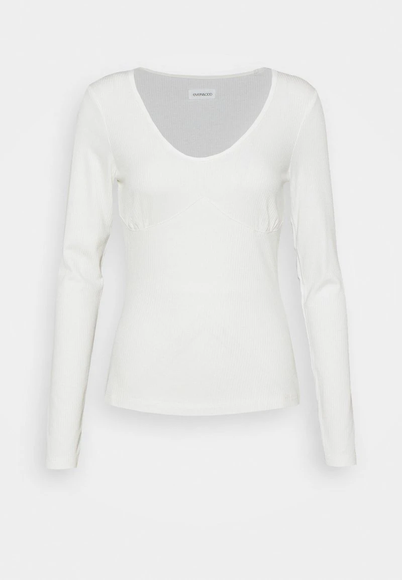 Even&Odd Mujer Camiseta De Manga Larga - White 3 Even&Odd Mujer Camiseta De Manga Larga - White