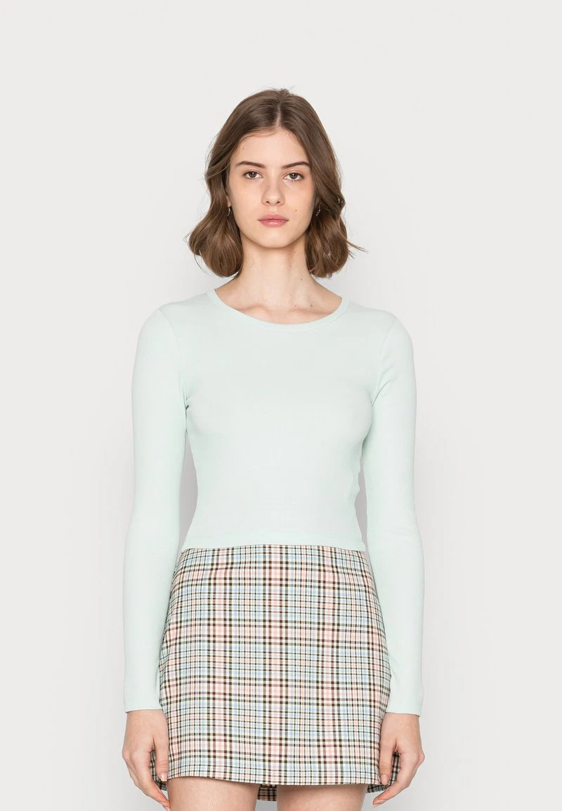 Even&Odd Mujer 3er PACK - Camiseta De Manga Larga - Black/white/light Green 4 Even&Odd Mujer 3er PACK - Camiseta De Manga Larga - Black/white/light Green - Imagen 2