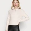 Even&Odd Mujer HALF ZIP JUMPER - Jersey De Punto - Beige -Even&Odd Ventas 2024 0d6cb43f8cda4abd95056286d0697290