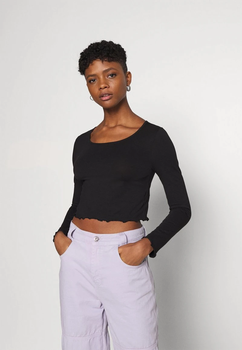 Even&Odd Mujer 2 PACK - Camiseta De Manga Larga - Black/blue 6 Even&Odd Mujer 2 PACK - Camiseta De Manga Larga - Black/blue - Imagen 4