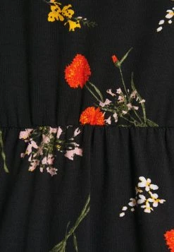 Even&Odd Mujer Vestido Largo - Black/multicolor -Even&Odd Ventas 2024 0e9b15c4c96946dbb9eff0bb44dc3a42