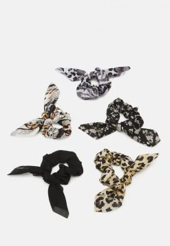 Even&Odd 5 PACK - Hair Styling Accessory - Black/off-white/brown, Mujer