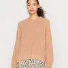 Even&Odd Mujer OVERSIZED JUMPER - Jersey De Punto - Beige -Even&Odd Ventas 2024 0f2d8a7846ef41f890b9a806781275ee