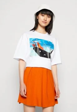 Even&Odd Camiseta Estampada - White, Mujer -Even&Odd Ventas 2024 1035348eb69a473581e1cd7a78887dc1