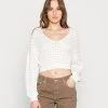 Even&Odd Mujer Jersey De Punto - Off-white -Even&Odd Ventas 2024 103da1efb57e418088c5e600c490b70c