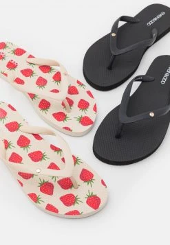 Even&Odd Mujer 2 PACK - Sandalias De Dedo - Black/white -Even&Odd Ventas 2024 10a14d9a7a5a41099c4d4f0ed85b534d