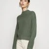 Even&Odd Mujer CROPPED MOCK NECK - Jersey De Punto - Green -Even&Odd Ventas 2024 10a21dc669de402e9b3e87c2e02439a0