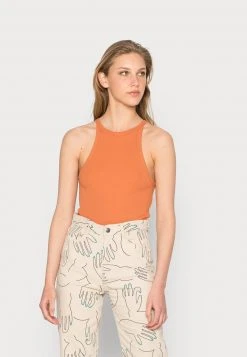 Even&Odd Mujer Top - Black/orange -Even&Odd Ventas 2024 1215eb0857004045acb48619087774e9