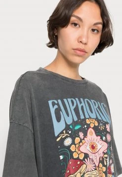 Even&Odd Mujer Camiseta Estampada - Black -Even&Odd Ventas 2024 1256cce6e98c4422a656ff49b647012c