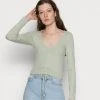Even&Odd Mujer Camiseta De Manga Larga - Light Green -Even&Odd Ventas 2024 12994ee99c4c412fa0efdd0f6934fae7