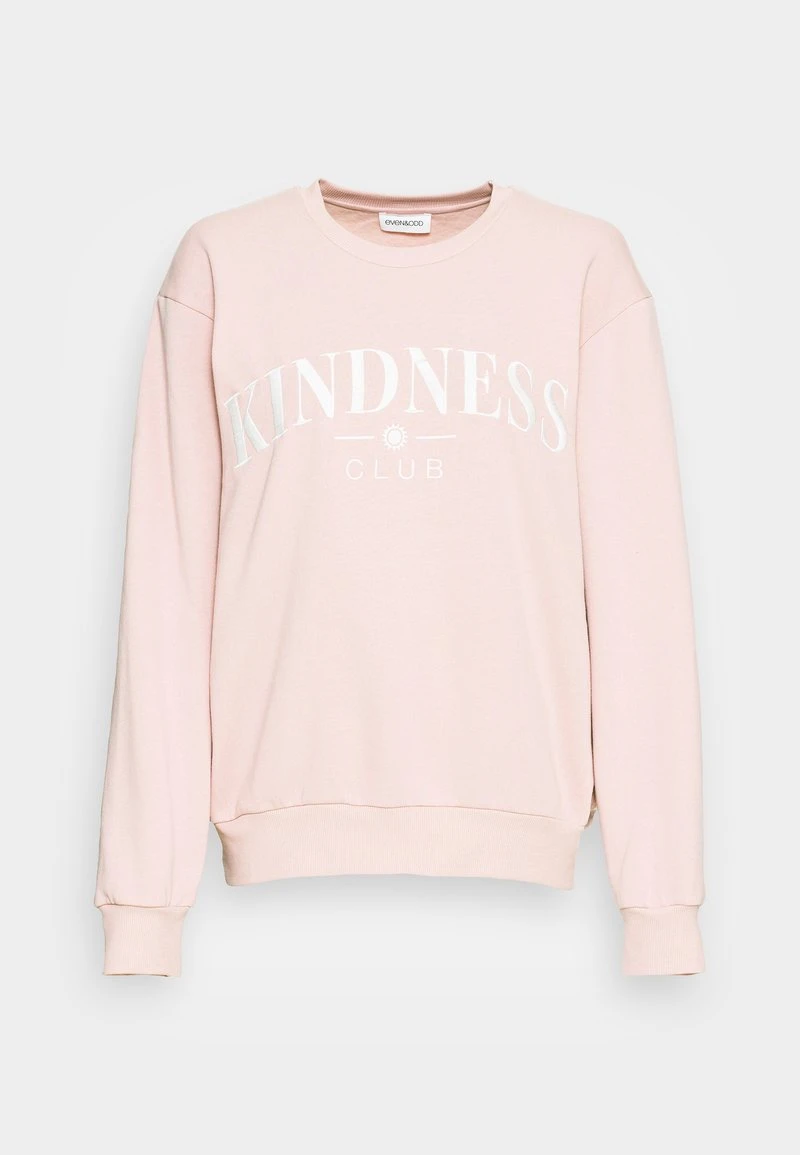 Even&Odd Mujer CALLIE KINDNESS CLUB EMBROIDERY - Sudadera - Light Pink 6 Even&Odd Mujer CALLIE KINDNESS CLUB EMBROIDERY - Sudadera - Light Pink - Imagen 4