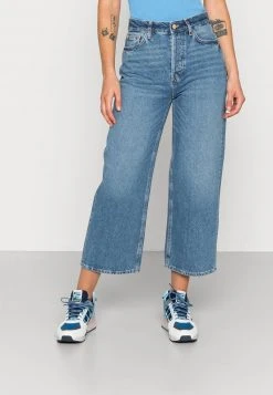 Even&Odd Mujer Vaqueros A Campana - Blue Denim