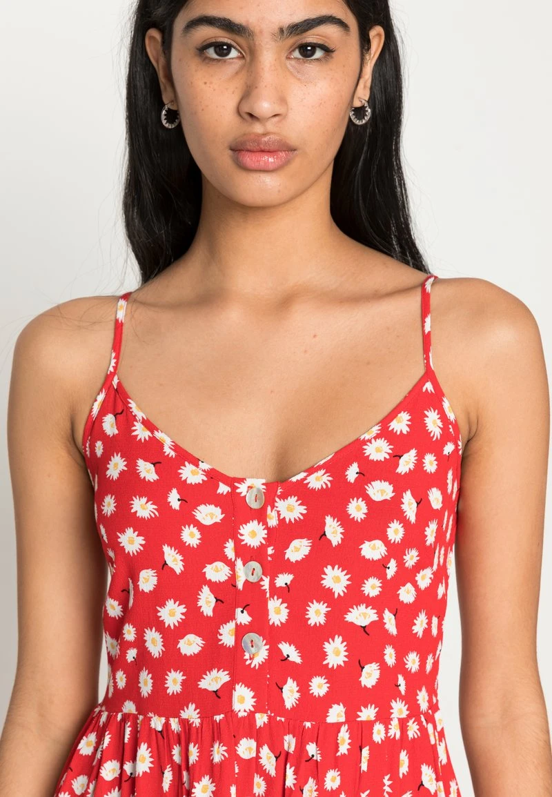 Even&Odd Mujer Vestido Informal - White/red 7 Even&Odd Mujer Vestido Informal - White/red - Imagen 5