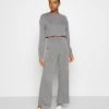 Even&Odd Mujer SWEAT SET WIDE LEG TROUSER - Chándal - Mottled Grey -Even&Odd Ventas 2024 13dc782998d845f8904ccf34ef5b8ccc