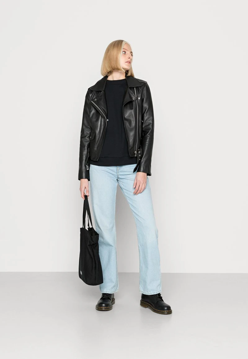 Even&Odd Mujer COLOUR BLOCK OVERSIZED - Sudadera - Black 4 Even&Odd Mujer COLOUR BLOCK OVERSIZED - Sudadera - Black - Imagen 2