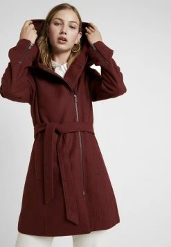 Even&Odd Mujer Abrigo Clásico - Bordeaux
