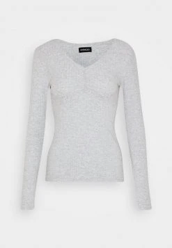 Even&Odd Mujer Camiseta De Manga Larga - Light Grey -Even&Odd Ventas 2024 1623003201e64d34889f5930366a2097