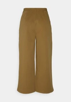 Even&Odd Mujer Wide Cropped Leg Chino - Pantalones - Camel -Even&Odd Ventas 2024 1657f430862f4c87901329485ecfe535