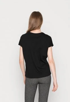 Even&Odd Mujer Camiseta Estampada - Black -Even&Odd Ventas 2024 166a6cd94faf46cf84158f9f4c3ffac5