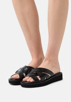 Even&Odd Mujer Sandalias Planas - Black