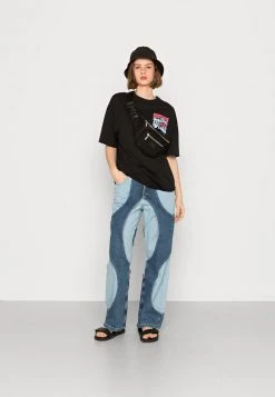 Even&Odd Mujer Camiseta Estampada - Black -Even&Odd Ventas 2024 18572e29715e43c6b8ac390f4e949c65