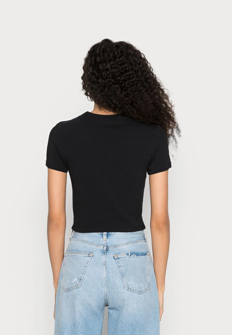 Even&Odd Mujer TAYLOR JAPANESE DRAGON WITH FLOWERS TEE - Camiseta Estampada - Black 5 Even&Odd Mujer TAYLOR JAPANESE DRAGON WITH FLOWERS TEE - Camiseta Estampada - Black - Imagen 3