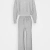 Even&Odd Mujer SET BAT SHAPE LOUNGE - Jersey De Punto - Mottled Light Grey -Even&Odd Ventas 2024 19607ff243f64bf28c0bf6cca24e4100