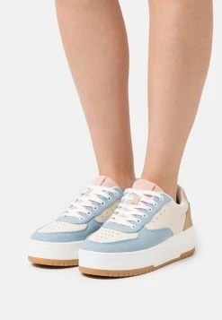 Even&Odd Mujer Zapatillas - Beige/multi-coloured