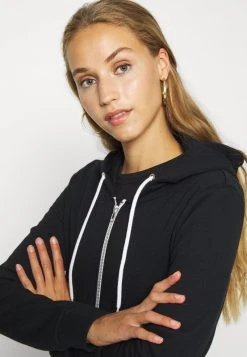 Even&Odd Mujer ZIP JACKET - Sudadera Con Cremallera - Black -Even&Odd Ventas 2024 1b66b318feab46dbb9b9d1281b947677