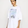 Even&Odd Mujer Camiseta Estampada - White -Even&Odd Ventas 2024 1c200b2df0ca4b8784382f6bcff13e5f