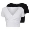 Even&Odd Mujer 2 PACK - Camiseta Estampada - Black/white -Even&Odd Ventas 2024 1c58d204f2464b8694492b6eb2890fb9